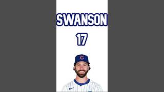 Dansby Swanson Poster fyp foryou baseball mlb dansbyswanson CroissantsRyummy [upl. by Odnarb]