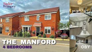 Tour Taylor Wimpey’s The Manford an exclusive 4 Bedroom Home  Bingham Gate [upl. by Acinemod]