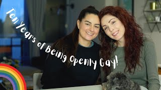 10 Years of Being Openly Gay  MARRIED LESBIAN COUPLE  Lez See the World [upl. by Aneem]