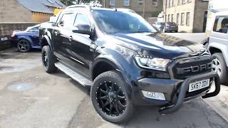 FORD RANGER BY GFORCE4X4COUK RACELINE SHIFT RIMS [upl. by Antoni]