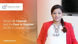 What is EChannel and the fees to register for the EChannel System in the UAE [upl. by Adyeren]