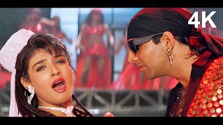 Tu Cheez Badi Hai Mast Mast  Mohra SUPERHIT SONG IN 4K  Raveena Tandon amp Akshay Kumar  Paresh [upl. by Alrep759]