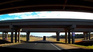 Road Trip 244  I22 East  Byhalia to Exit 41 Potts Camp Mississippi [upl. by Kared]