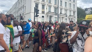 Notting Hill Carnival  West London United Kingdom 2023 [upl. by Htebizile348]