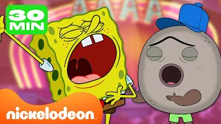 SpongeBob  quotLe MIGLIORI CANZONI di SpongeBob  Rock Paper Scissors 🎶  Nickelodeon Italia [upl. by Arihaz]