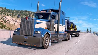 Kenworth W900 CAT 3176A Sound by Zeemods American Truck Simulator ATS 2K 60Hz [upl. by Dawna]