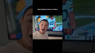 Bears Fan Reacts to loss vs Packers Blocked Field Goal NFL Week 11 chicagobears packers nfl [upl. by Akinajnat186]