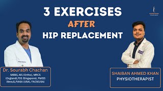 हिप रिप्लेसमेंट के बाद के Exercises  Hip Replacement Recovery Exercises  Stage  2 [upl. by Carolann]