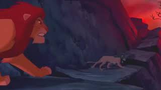 The Lion King 1994 Simba vs scar final Battle HD [upl. by Eirot]