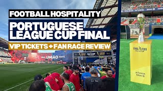 Final Four Allianz Cup VIP ticket review  Portuguese League Cup Final  The Padded Seat [upl. by Arihay73]