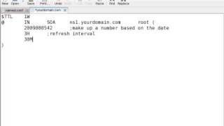 Linux Create master zone with BIND DNS [upl. by Iznek]