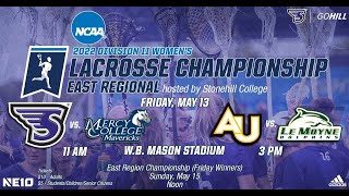 NCAA DII Womens Lacrosse East Regionals Game 1 Press Conference [upl. by Atrim]