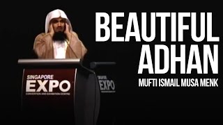 Beautiful Adhan Call to Prayer  Mufti Menk ᴴᴰ [upl. by Stevy578]