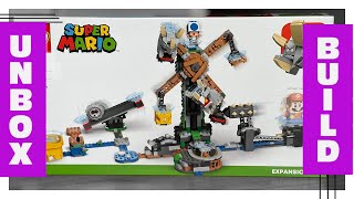 Lego Super Mario  Reznor Knockdown  Unboxing and Build [upl. by Winston400]