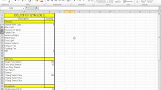 Electrical Estimating Take Off Sheets 04 01 14 [upl. by Silberman189]