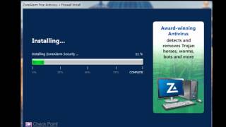 ZoneAlarm Free Antivirus  Firewall 102047000 [upl. by Hadria]