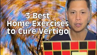 How to Cure your Vertigo Learn 3 Best Exercises to Cure Vertigo [upl. by Ilarin996]