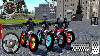 US Motorcycle Speed Racing Impassable Offroad Outlaws Android Gameplay 4 Motorbikes Offroad Ride [upl. by Park875]