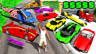 Collecting CENTILLIONAIRE SUPER CARS in GTA 5 [upl. by Armillas813]