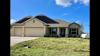 New Construction Maronda Homes Port St Lucie FL 4 bedroom 3 bathroom Sierra Floor Plan [upl. by Nedia]