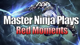 Master Ninja Plays  Red Moments  League of Legends [upl. by Nelyak609]