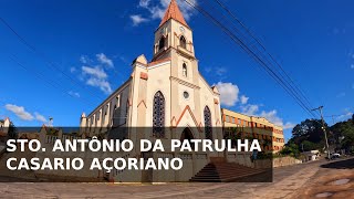 Casario açoriano e a fonte do imperador em Santo Antônio da Patrulha [upl. by Aibonez]