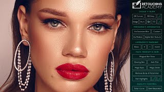 How to use Retouching Academy  High End Beauty Retouch  Photoshop [upl. by Arundel]