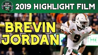 Brevin Jordan Highlight Film  2019 Season [upl. by Ollehto]