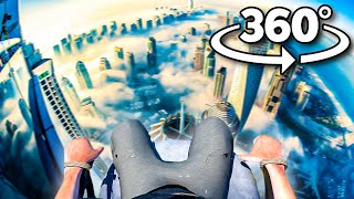 FALLING FROM BUILDING in 360°  VR  4K 😱 [upl. by Rodolfo]