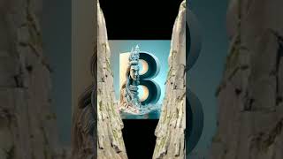 B letter name status  B letter design most likly video youtubeshorts harharmahadev short [upl. by Ruthann767]