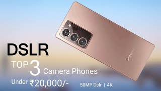 Top 3 Camera Phones Under 20000 in 2023  5G  50MP Flagship OIS with 4K  Best Phone Under 20000 [upl. by Declan871]