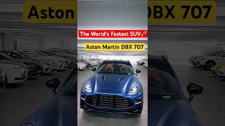 Aston Martin DBX 707 astonmartin 007 performance suv shorts supercars car automobile v8 [upl. by Arlee846]