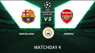 BARCELLONA vs ARSENAL [upl. by Ravaj]