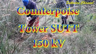 Counterpoise Tower SUTT 150kV [upl. by Hcirteid]