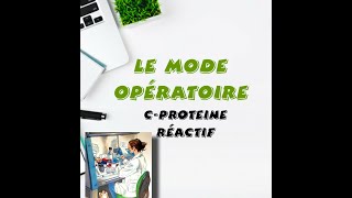 Le mode opératoire CRP manuelle part 1 CRP بالعربية [upl. by Enegue629]