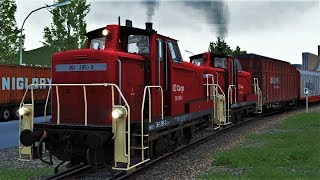 BR 361  V60  Rangieren in Singen Hohentwiel  Konstanz  Villingen Lets Play Train Simulator 2018 [upl. by Eachern801]