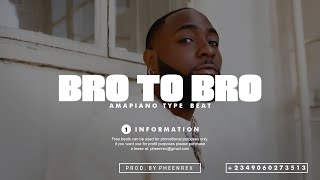 Amapiano Beat Instrumental 2024 quotBRO TO BROquot  Shallipopi x Pocolee Type Beat Pheenrex [upl. by Wallford]