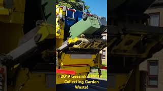 2019 Geesink Norba GPM IV Collecting Garden Waste In Dacorum bintruck garbagetruck [upl. by Aibar]