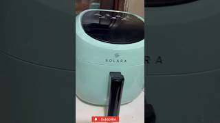 Solara Air Fryer unboxing and review airfryer airfryerreview [upl. by Marks]