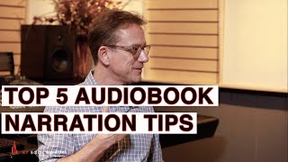 TOP 5 Audiobook Narration Tips [upl. by Nuj]