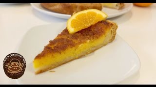 TARTA de NARANJA 😍😋 PASTEL Fácil DELICIOSO y CREMOSO Receta  143 [upl. by Aver]