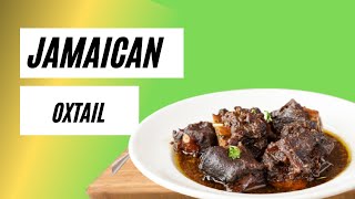 Jamaican oxtail recipe slow cooker [upl. by Mirth]