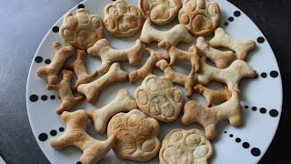 🍪 Biscuit pour chien maison 🥣🦴🐶 recette [upl. by Annoet538]