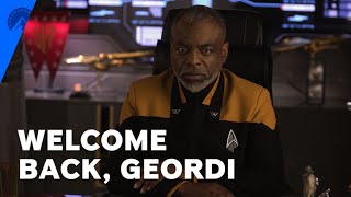 Star Trek Picard  Welcome Back Geordi La Forge  Paramount [upl. by Casper]