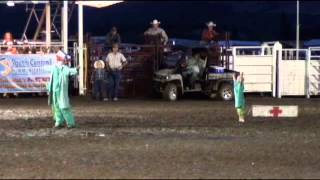 Clown Act by Jared Stores and sons Enterprise Utah Rodeo 2013 Night 3 [upl. by Flatto]