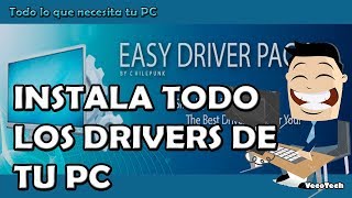 INSTALAR DRIVERS PARA WINDOWS 7  Easy Driver Pack para Win 7 32 y 64 bits [upl. by Levana]