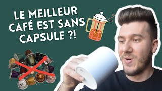 Café sans capsule facile bon et zéro déchet le tutoriel de la cafetière à piston  1330 [upl. by Lang]