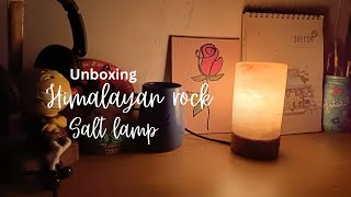 Unboxing Himalayan Rock Salt Lamp [upl. by Apfelstadt]