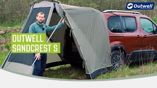 Outwell awning for smaller vehicles and SUV Sandcrest S [upl. by Damalis11]