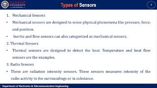 Sensors  Sensor Network [upl. by Aninotna867]